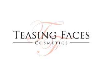Teasing Faces Cosmetics  logo design by Landung