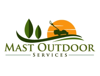 Mast Outdoor Services logo design by ElonStark
