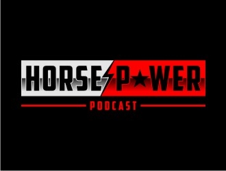 HorsePower Podcast  logo design by bricton