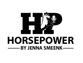 HorsePower Podcast  logo design by cybil