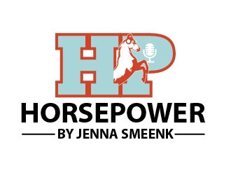 HorsePower Podcast  logo design by cybil