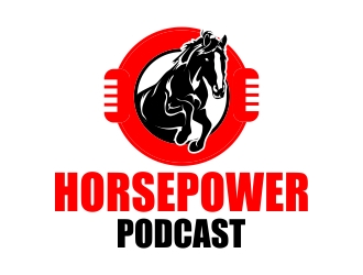 HorsePower Podcast  logo design by mckris