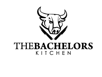 The Bachelors kitchen logo design by Marianne