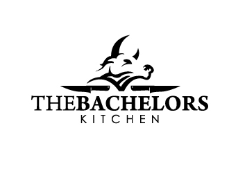 The Bachelors kitchen logo design by Marianne