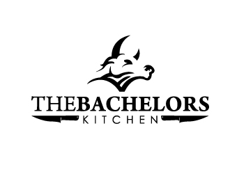 The Bachelors kitchen logo design by Marianne