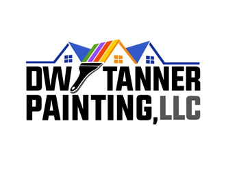 DW Tanner Painting, LLC logo design by megalogos