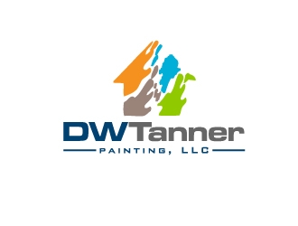 DW Tanner Painting, LLC logo design by Marianne