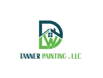DW Tanner Painting, LLC logo design by zakaria