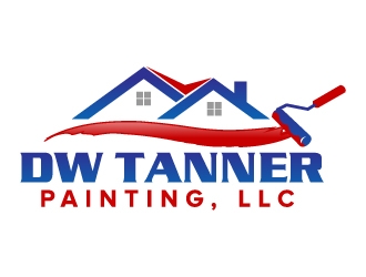 DW Tanner Painting, LLC logo design by jaize