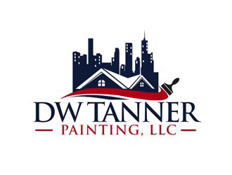 DW Tanner Painting, LLC logo design by kunejo