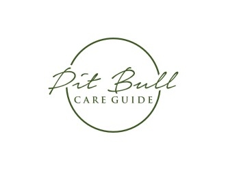 Pit Bull Care Guide logo design by bricton