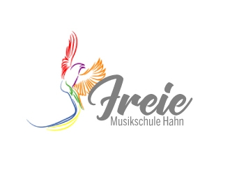 Freie Musikschule Hahn logo design by ElonStark