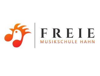 Freie Musikschule Hahn logo design by Timoti