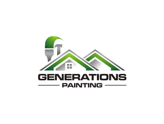 Generations Painting logo design by R-art