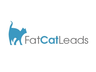 Fat Cat Leads logo design by shravya