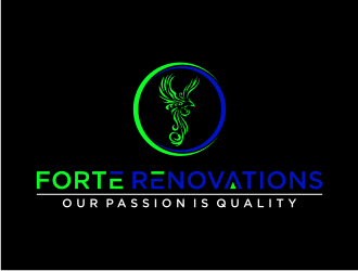 Forte Renovations logo design by nurul_rizkon