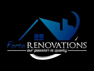 Forte Renovations logo design by d_OConnor