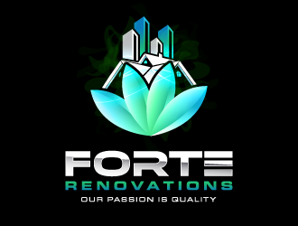 Forte Renovations logo design by PRN123