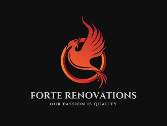 Forte Renovations logo design by emberdezign