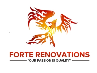 Forte Renovations logo design by samueljho