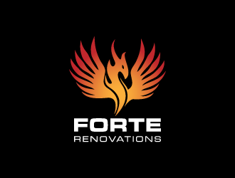 Forte Renovations logo design by shadowfax