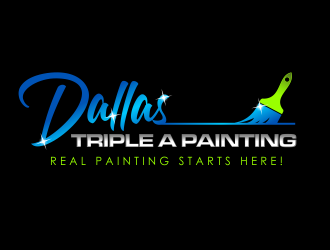 Dallas Triple AAA Painting logo design by Cekot_Art