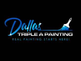 Dallas Triple AAA Painting logo design by Cekot_Art