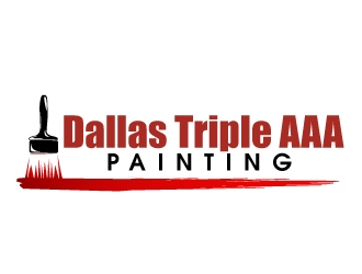 Dallas Triple AAA Painting logo design by ElonStark