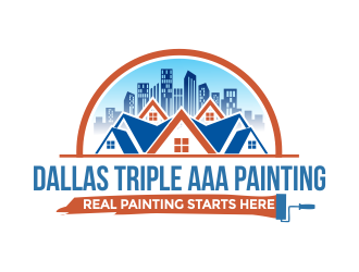 Dallas Triple AAA Painting logo design by Girly