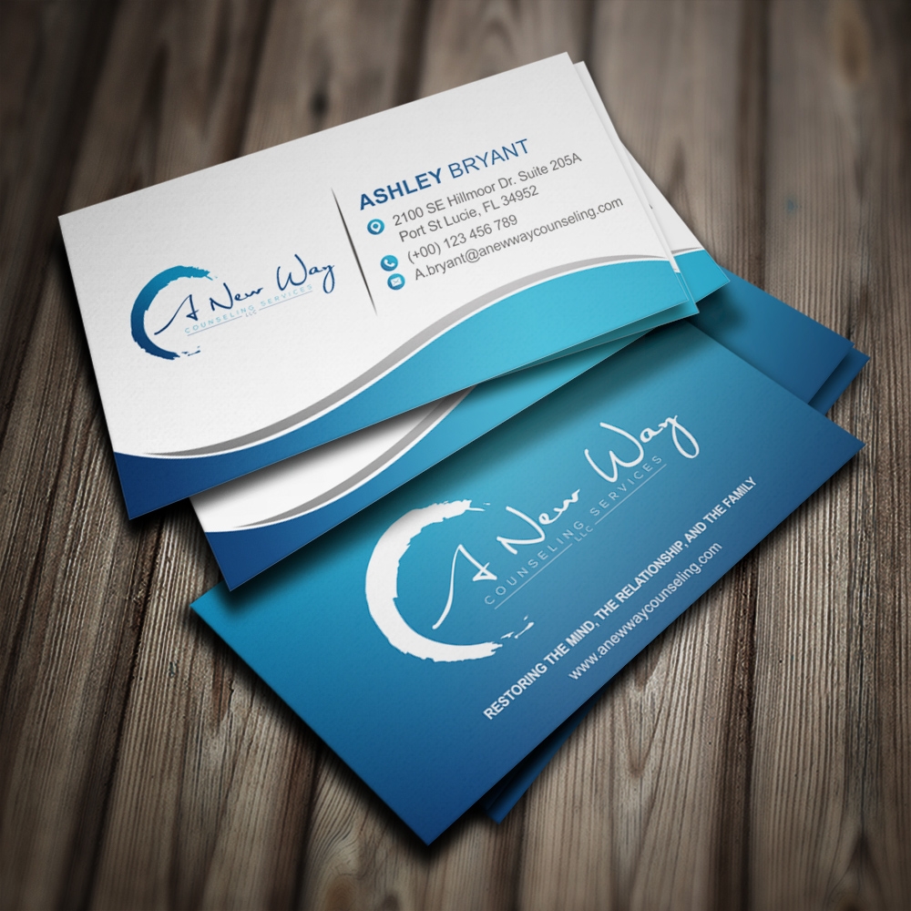 A New Way Counseling Services logo design by Kindo