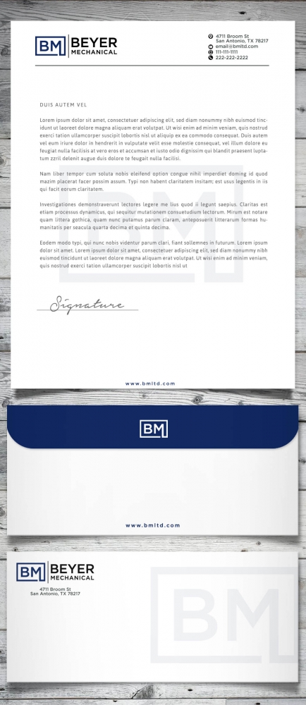 BM  logo design by scriotx