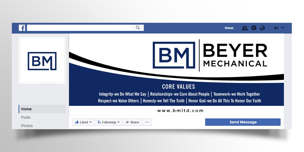 BM  logo design by scriotx