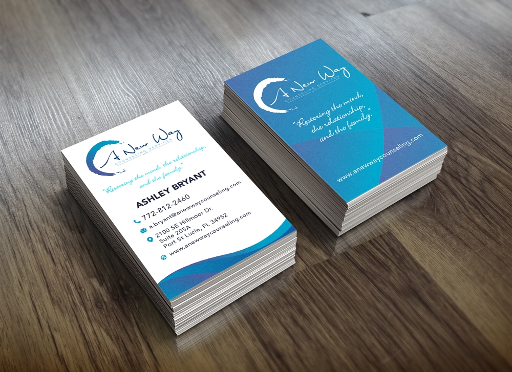 A New Way Counseling Services logo design by KHAI
