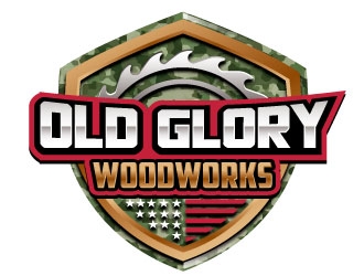Old Glory Woodworks logo design by REDCROW