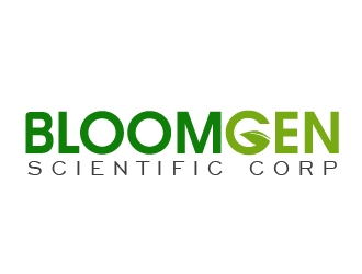 BloomGen Scientific Corp.  logo design by shravya