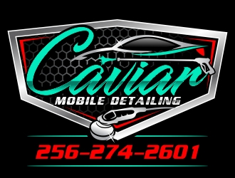 Caviar Mobile Detailing logo design by ruki