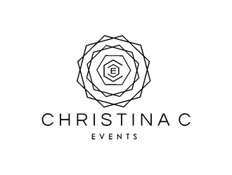 Christina C Events  logo design by coco