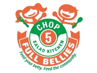 CHOP5 Salad Kitchen logo design by jaize