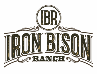 Iron Bison Ranch logo design by agus