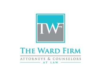 The Ward Firm logo design by maserik