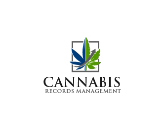 Cannabis Records Management logo design by art-design