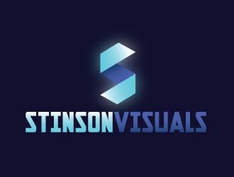 Stinson Visuals logo design by REDCROW