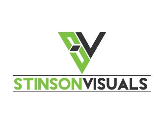 Stinson Visuals logo design by REDCROW