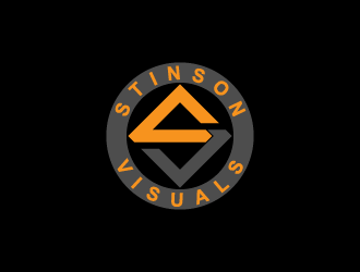 Stinson Visuals logo design by fastsev