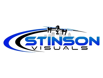 Stinson Visuals logo design by ElonStark
