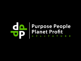 4Ps=FUTURE logo design by denfransko