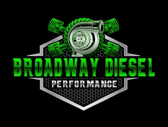 broadway diesel performance logo design by AYATA
