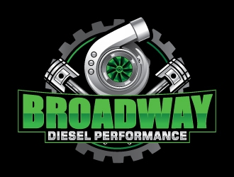 broadway diesel performance logo design by Suvendu