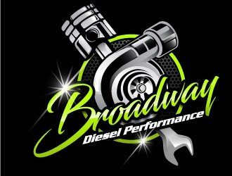 broadway diesel performance logo design by Suvendu