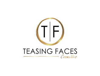 Teasing Faces Cosmetics  logo design by akhi
